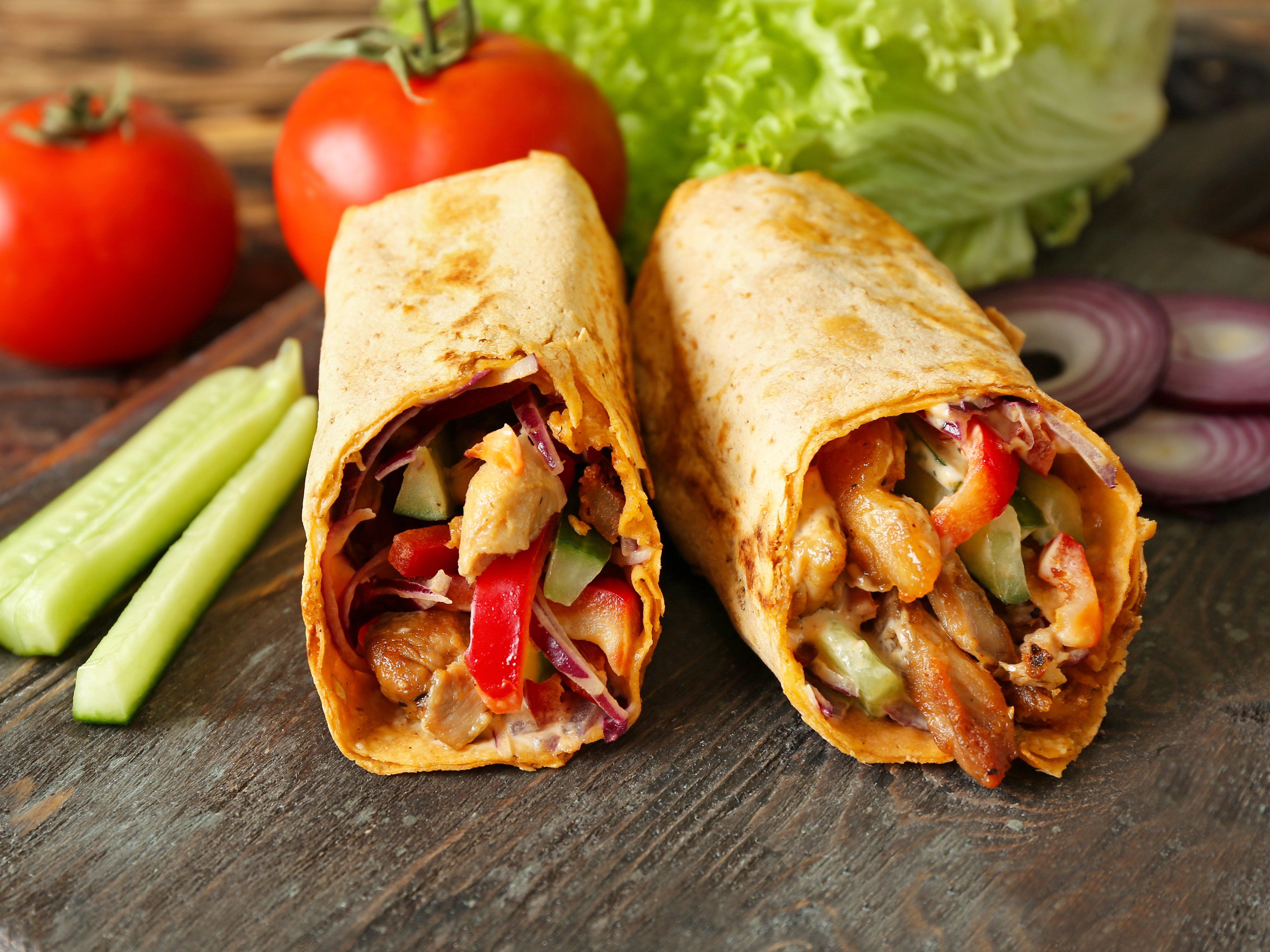 Tavuk Döner Dürüm ( 70 gr )